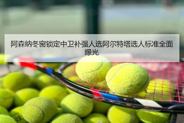 阿森纳冬窗锁定中卫补强人选阿尔特塔选人标准全面曝光